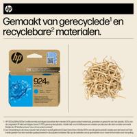 Originele inkt cartridge HP 00P OFFICEJET PRO 8120, 8130 SERIES - 924E Cyaan - thumbnail
