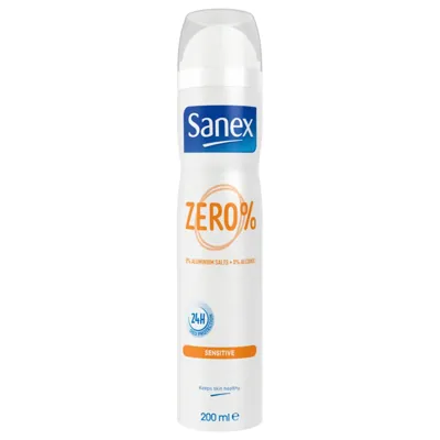 Sanex Zero 0% Sensitive Deodorant Spray