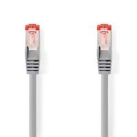 Nedis CAT6 Netwerkkabel | RJ45 Male | RJ45 Male | S/FTP | 7.50 m | Rond | LSZH | Grijs | Label - CCGL85221GY75 - thumbnail
