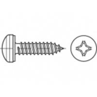 TOOLCRAFT TO-5444736 Plaatschroeven 19 mm Kruiskop Phillips 88981 Staal Galvanisch verzinkt 1000 stuk(s) - thumbnail