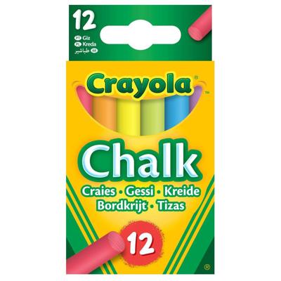 Crayola bordkrijt kleur, 12st.