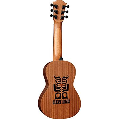LAG Guitars Travel Tiki 8 TKT8 Tiki Uku Baby Guitar reisgitaar met gigbag