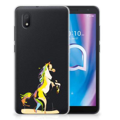 Alcatel 1B (2020) Telefoonhoesje met Naam Horse Color Alcatel 1B (2020) Telefoonhoesje met Naam Horse Color
