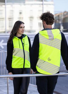 Wowow reflecterend vest "threesixty jacket" jacket threesixty threeesixty yellow gr.m