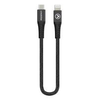 Mobilize Strong Nylon Cable USB-C to MFi Lightning 20cm. 60W Black - thumbnail