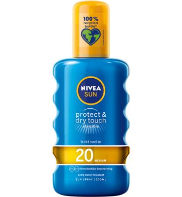 Nivea Nivea Sun Protect & Dry Touch Spray Spf20 (200ml)