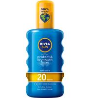 Nivea Nivea Sun Protect & Dry Touch Spray Spf20 (200ml) - thumbnail