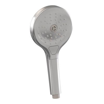 Regendoucheset Inbouw Brauer Brushed Carving Thermostatisch 30 cm met 3-Weg Omstelling, Wandarm en 3-Standen Handdouche Geborsteld RVS Brauer