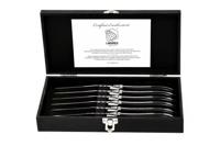 STYLE DE VIE - Laguiole Luxury Line - Steakmes s/6 in kistje Ebbenhout - thumbnail