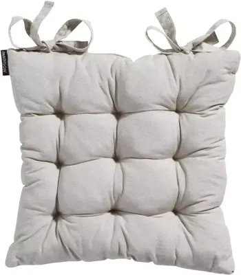 Madison Zitkussen Panama 46x46 cm lichtbeige