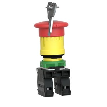 Schneider Electric XB5AS9445 Noodstopschakelaar 1 stuk(s)