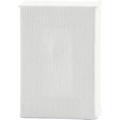 Creotime mini canvas 6 x 4 x 1 cm wit 2 stuks Creotime mini canvas 6 x 4 x 1 cm wit 2 stuks