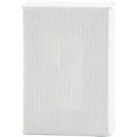 Creotime mini canvas 6 x 4 x 1 cm wit 2 stuks - thumbnail
