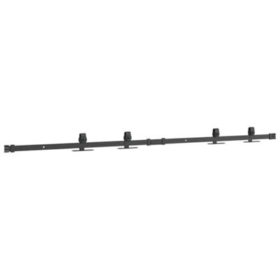 VidaXL Ophangset voor schuifdeur 152 cm koolstofstaal VidaXL Ophangset voor schuifdeur 152 cm koolstofstaal