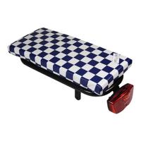 Bagagedragerkussen Cushie Navy Checker - thumbnail