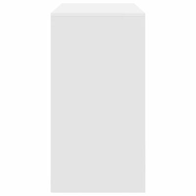 Bureau Wit 100 x 40 x 76 cm Bewerkt hout