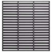 Schuttingpaneel 180x180 cm HKC grijs - thumbnail