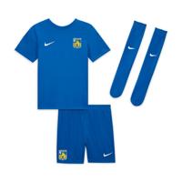 Nike KVC Westerlo Zomersetje 2024-2025 Kleuter Blauw - thumbnail