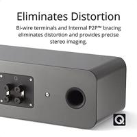 Q Acoustics: Concept 90 centerspeaker - Hoogglans zilver - thumbnail