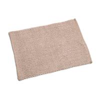 Wicotex Badmat classic braid 60x90cm taupe - thumbnail