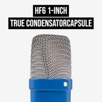 Rode NT1 Signature Cobalt Studiomicrofoon Statief Zendmethode:Kabelgebonden Kabelgebonden Kobalt-blauw - thumbnail