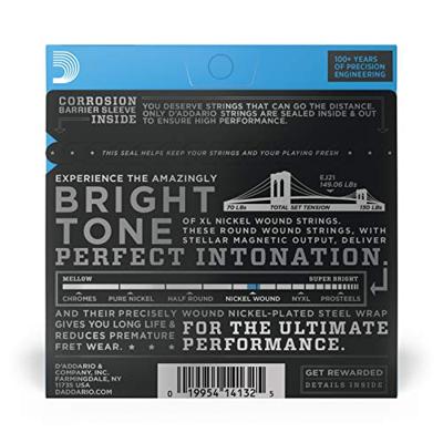 D'Addario EJ21 snarenset voor elektrische gitaar D'Addario EJ21 snarenset voor elektrische gitaar