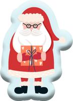 Sierkussen kerstman 40 x 40 cm - thumbnail