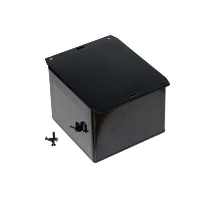Hammond Electronics 1591VF2BK Universele behuizing 120 x 120 x 94 ABS Zwart 1 stuk(s)