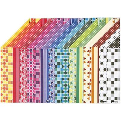 Creativ Company Color bar papier print a4 100gr, 16 vellen