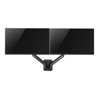 LogiLink BP0146 monitorarm muurbevestiging 2x32 Zwart - thumbnail