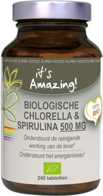 Its Amazing Chlorella & Spirulina Tabletten