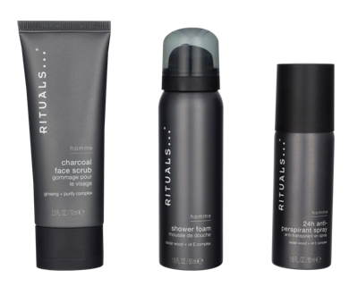 Rituals Homme Trial Set 170 ml Heren Giftset Rituals Homme Trial Set 170 ml Heren Giftset