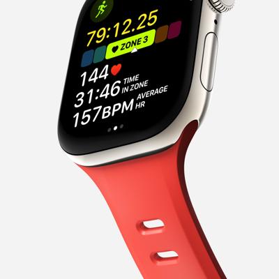 Nomad Tempo Band Apple Watch 44mm/ 45mm/ 46mm/ 49mm Koraal Nomad Tempo Band Apple Watch 44mm/ 45mm/ 46mm/ 49mm Koraal
