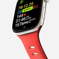 Nomad Tempo Band Apple Watch 44mm/ 45mm/ 46mm/ 49mm Koraal - thumbnail