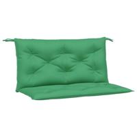 Tuinbankkussens 2 st 100x50x7 cm oxford stof groen - thumbnail