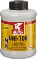 Griffon UNI-100 Hard PVC-Lijm Flacon met borstel - 500ml - thumbnail