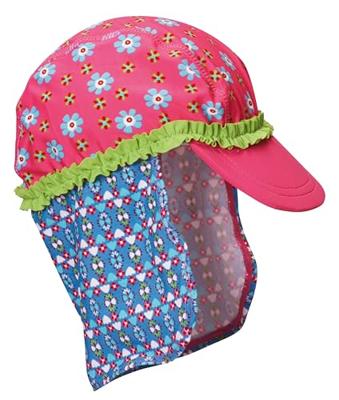 Playshoes zwemcap Bloemen Roze-53 cm