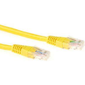 ACT IB9803 LSZH U/UTP CAT6 Patchkabel Geel - 3 meter