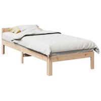 Bedframe zonder matras massief grenenhout 90x200 cm - thumbnail