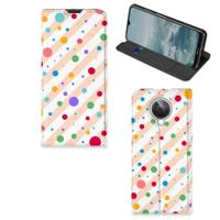 Nokia G10 | G20 | Hoesje met Magneet | Dots - thumbnail