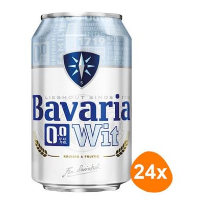 Bavaria - 0.0% Wit - 24x 330ml
