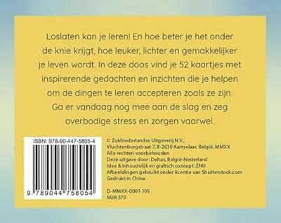 Deltas Laat het los inzichtkaarten Deltas Laat het los inzichtkaarten