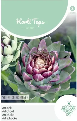 Zaden Artisjok Violet De Provence Hortitops - Hortitops