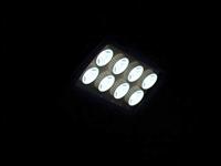 Eurolite LED IP-FL-8 3000 K 30° PAR LED-schijnwerper Aantal LEDs: 8 x 1 W Zwart - thumbnail
