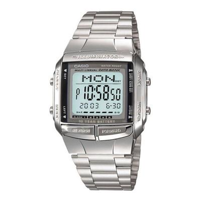 Casio DATABANK Zilverkleurig (Ø 38 mm) Heren horloge