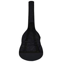 Gitaartas voor 4/4 klassieke gitaar 100x37 cm stof zwart - thumbnail
