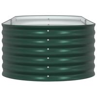 Verhoogde plantenbak Groen 240 x 80 x 44 cm Staal - thumbnail