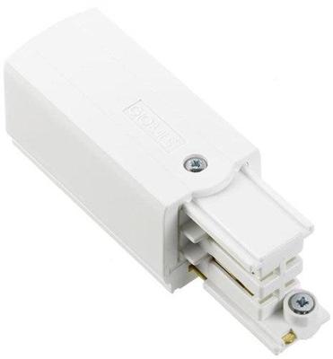 Nordic aansluitstuk tbv. rail wit links 3-fasen 5050015