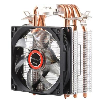 CoolAge L400 DC 12V 1600PRM 40 5 cfm koellichaam hydraulische lager koeling ventilator CPU koelventilator voor AMD Intel 775 1150 1156 1151 (wit)