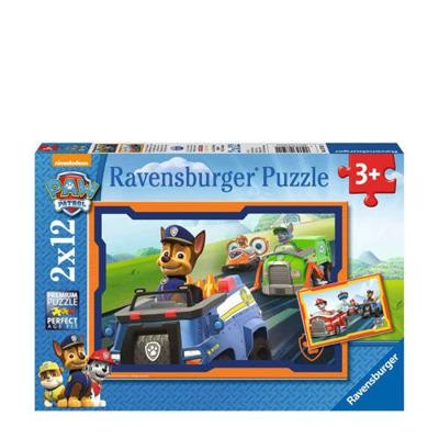 Ravensburger PAW Patrol puzzelset PAW Patrol in actie - 2 x 12 stukjes
